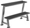 Bad Company Kettlebell Ablage-Rack I Ablagestation für 10-20 Kettlebells in verschiedenen Farben I BCA-60 (Silber)