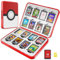 LUCYLANKER Magnetischer Game Card Aufbewahrungsbox für Nintendo Switch, Tragbare Schutzbox für Spiel Karte, Spiele Aufbewahrung für Switch OLED/Lite Modelle mit 16 NS und 16 TF Karten Slots (A)