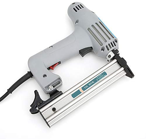 Pistola de Clavos, Clavadora Eléctrica de Diseño Profesional de Tamaño Pequeño para Clavado de Material MDF para la Producción de Muebles de Madera para la Construcción de Exposiciones