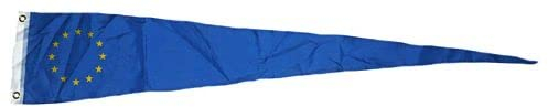 Langwimpel Europa 12 Sterne 30 x 150 cm Fahne Flagge
