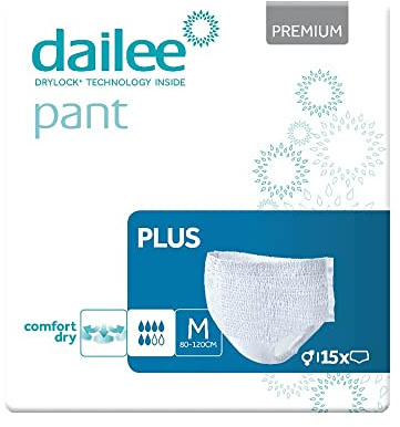 Dailee Pant Premium Plus M, 15 Stück