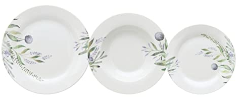 BigBuy Home S8803266 Vajilla, Plástico