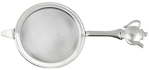 Edelstahl Teesieb Feinmaschig Mit Griff Für Losen Tee, Hochtemperaturbeständig, Tragbar Für Zuhause Und Büro, Perfekt Für Teegenuss