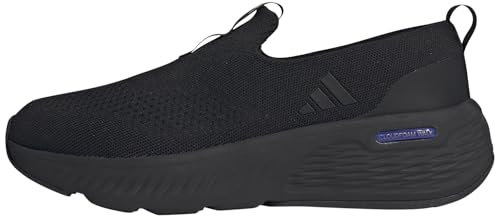 adidas Cloudfoam GO Lounger Shoes, Zapatos Hombre, Core Black/Core Black/Lucid Blue, 43 1/3 EU