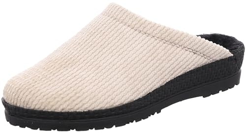Rohde Damen Hausschuh Pantoffel Textil Struktur Schurwolle Neustadt-D 2298