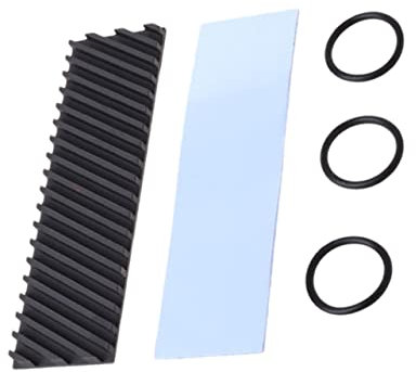 PartyKindom Professional M.2 2280 Ssd Cooler Fin Copper Heat Sink Graphene Coating Random Color