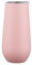 Gteller 6 oz Stainless Steel Champagne Tumbler Stemless Glasses with Lid, Double Wall Insulated Travel Mug Perfect for Wine, Coffee, Drinks, Champagne, Cocktails, Colorful (Pink)