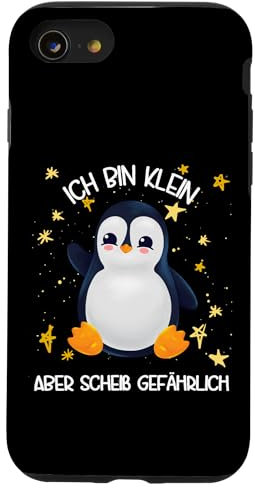 Pinguin Handyhülle Ich Bin Klein Aber Gefährlich Hülle für iPhone SE (2020) / 7 / 8