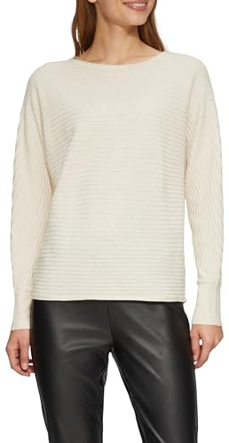 s.Oliver Strukturierter Strickpullover mit Fledermausärmeln