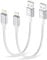 Aioneus iPhone Charger Cable 2Pack 50CM iPhone Charging Cable MFi Certified USB Lightning Cable Nylon iPhone Cable Short iPhone Charger Lead for iPhone 14 13 12 11 Pro Max XS XR X 8 7 6 Plus 5 SE