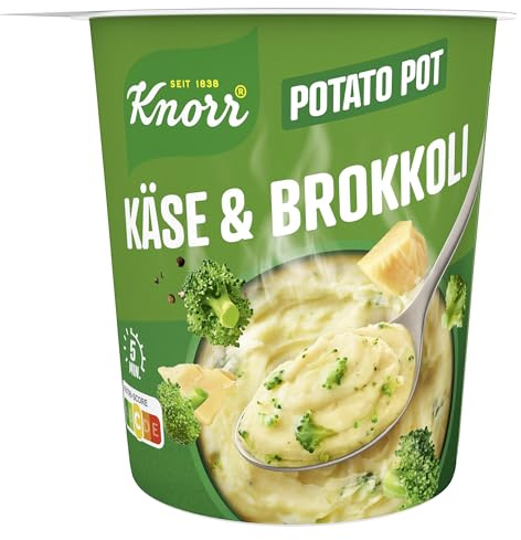 Knorr Potato Pot Käse & Brokkoli 50 g | leckeres Kartoffelgericht fertig in nur 5 Minuten