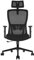 Durrafy Office Chair, Desk Chair with Adjustable Headrest, Lumbar support and Liftable Armrest, High Back Ergonomic Office Chair, Breathable Mesh Backrest for Comfort, Computer Chair for Home/Office