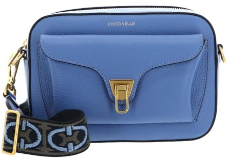 Coccinelle Leder Umhängetasche Beat Soft Ribb Crossbody Bag Grained Leather