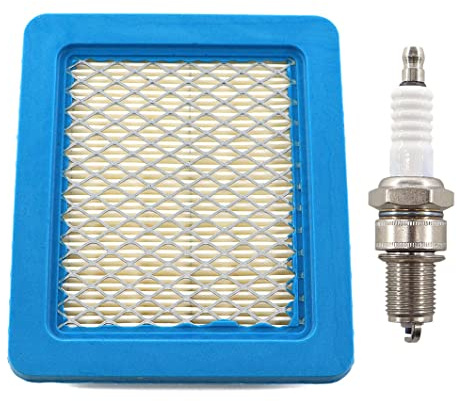 MCHNIC Air Filter & Spark Plug Service Kit for Mountfield RM45 RM55 RM65 ST170 Lawn Mower Engine