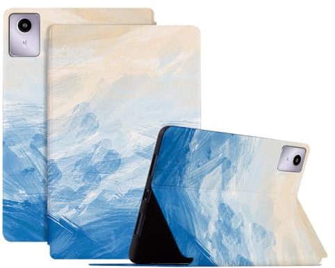 SLLMYYX Funda para Lenovo Tab M11 (2023) TB-330FU / Lenovo Xiaoxin Pad 2024 de 11 pulgadas TB-331FC, funda protectora inteligente de piel sintética con función de encendido y apagado automático, color
