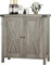 Garvee Mueble Cocina Aparador con Puertas y Estante Regulable Buffet Rustico para Cocina, Salón o Comedor Mueble Auxiliar 76x40x80 cm Diseño Duradero