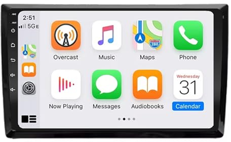 9 Pulgadas Pantalla Táctil Autoradio para Volkswagen Beetle A5 2011-2019 Android 15 Car Radio Estéreo con AHD Controles en el Volante WiFi FM RDS GPS BT USB DSP(H1 2+32G)
