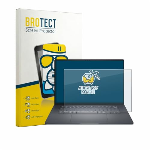 BROTECT Entspiegelungs Schutzglas für Dell Pro Precision 7 Series 16 Schutzfolie Glas Matt [Extrem Kratzfest 9H, Anti-Reflex, Anti-Fingerprint]