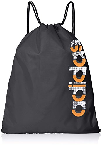 Adidas GS NEOPARK, Mochila para Hombre, Negro (Negro/Negro/Naranj), 24x15x45 cm (W x H x L)