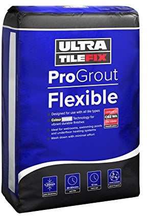 Ultra tile Fix Grout - 10kg - Silver Grey