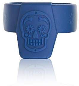 Vacu Vin Bottle Markers Sugar Skull Corona Set of 6 Beer Accessory, One Size, Multi