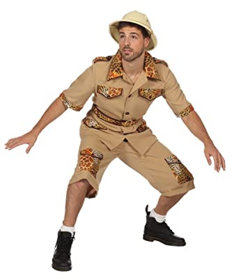 Wilbers Herren Kostüm Safari Abenteurer Ranger Karneval Fasching Gr.54