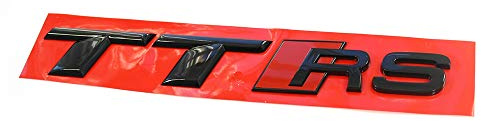 Audi 8S0853740AT94 Schriftzug TTRS Tuning Emblem Exclusive Black Edition Logo, schwarz