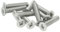 M4 (4mm x 35mm Incl Head) Pozi Countersunk Machine Screws - A2 Grade Stainless Steel (Pack of 20)