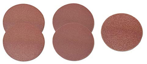 Schleifblatt-Set Ersatz Schleifblätter mit Körnungen 1x K60 2x K120 2x K240 5 teilig passend für die Parkisde Polierer PAAP 12 B2 IAN 338173 und IAN 341740