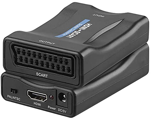 auvisio HDMI to Scart Converter: HDMI-auf-SCART-Adapter mit USB-Stromversorgung (to Adapter, Konverter, in)