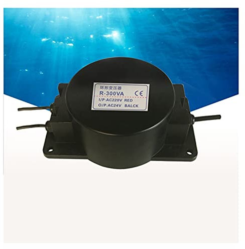 BDSHL Transformateur Torique Transformateur sous-Marin IP68 Étanche Bassin Fontaine Piscine Conversion AC220V AC12V/24V Transformateur (Color : 220v-AC24v, Size : 120w)