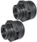 AERZETIX - C52015 - Juego de 2 reductores/racores para atornillar hembra/hembra - rosca 3/4''x1 1/4'' - pezón reducido rosca interna - PN 10 bares - en plástico