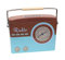 POWERHAUS24 nostalgische Retro Blechdose Radio, Geschenk, Aufbewahrung, Spielzeug, Deko, ohne scharfe Kanten, lebensmittelecht, ca. 21 cm x 16 cm, 2 Rezepte inklusive