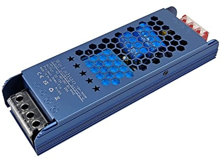 LED-Transformator, 12 V, 300 W, konstante Spannung, Stromversorgung LED, ultradünn, AC 220/230 V auf DC 12 V, 25 A, Lichtleiter, Transformator, Innenbereich, Niederspannung