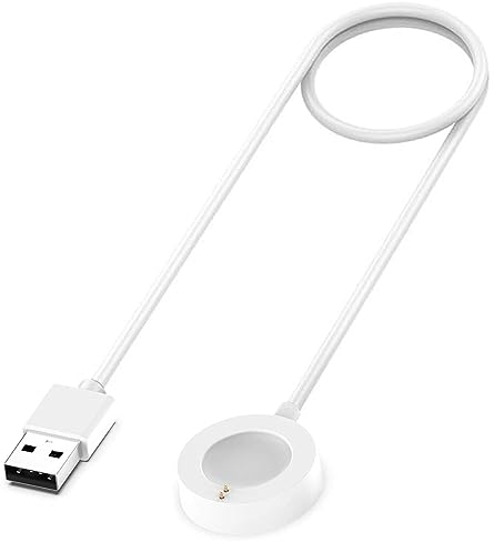 Chargeur pour Fossil Gen 6 / Gen 5 / Gen 4 / Sport, pour Michael Kors Gen 6 / Gen 5E / Gen 5 / Gen 4 Smartwatch Câble de charge magnétique (1, blanc)