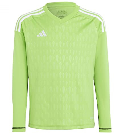 Adidas Unisex Kids Jersey (Long Sleeve) Tiro 23 Competition Long Sleeve Goalkeeper Jersey, Team Semi Sol Green2, HK7686, 128