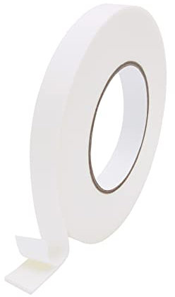 Nastro biadesivo in schiuma da 10 m, nastro adesivo per uso pesante largo 20 mm Nastro adesivo in schiuma PE impermeabile per strisce luminose a LED, decorazioni per ufficio, decorazioni per la casa
