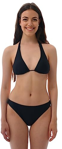 ROCK-IT Apparel Bikini Damen Set I Bikinioberteil Set mit Bikinihose I Triangel Bikini mit Push up Pads zum rausnehmen I Größen
