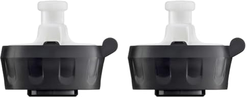 Sigg KBT Base Only Kids’ Bottle Screw Cap (One Size), Spare Lid for any Water Bottle, Leak-Proof Bottle Cap (Bottom Part Only) (Pack of 2)
