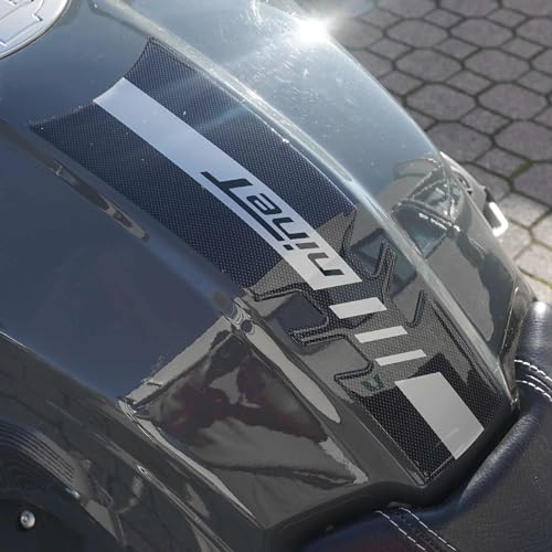 labelbike - 3D Tankpad Aufkleber zur Dekoration und zum Schutz von Motorradtanks kompatibel mit BMW R nineT