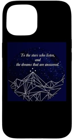Bücherwurm ACOMAF To the Stars Night Court Bookish Hülle für iPhone 15