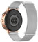 KUWAI Armbänder für Fossil Gen 6 Women Hybrid Watch Armband, Mesh Metall Rostfreie Stähle Magnetisch Armband mit Schweißfest Business Loop Uhrenarmband mit Fossil Gen 6 Women Hybrid Watch (D)