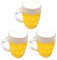 HOLIDYOYO 3pcs Beer Toppers Beer Can Cake Toppers Beer Birthday Cake Toppers Cake Beer Simulation Beer Glass Decorations for Men
