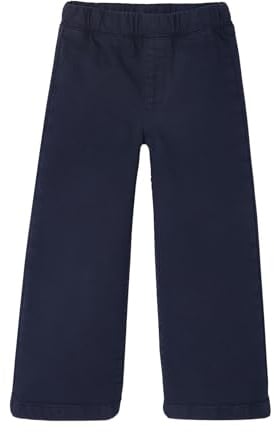 Vertbaudet Weite Mädchen Hose mit Dehnbund Basic