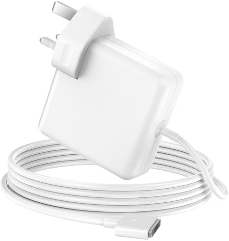 YKEJCLD Mac Book Pro Charger 85W T-Tip Fast Mac Charger Compatible with Mac Book Pro 13, 15 and 17 inch (2012-2015), Models A1174, A1290, A1424, A1398, A1343, A1172, also Works with 85W/60W/45W