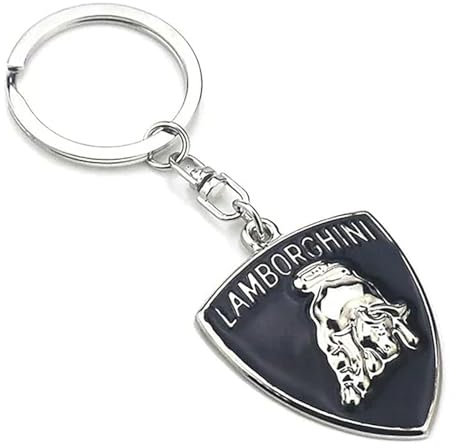 ZGNBKLS Porte Clef Voiture pour Lamborghini, Durable Porte Clé Voiture Accessoires pour Clés de Voiture,A