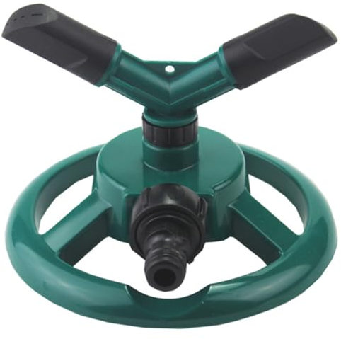 HEMOTON Automatischer Gartensprinkler Praktischer Rasenbewässerungssprinkler Für Gartenpflege Und Rasenpflege Langlebig Und Verschleißfest Für Effektive Bewässerung