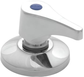 Standard Hidraulica - Mando Palanca Cromado con Eje Estriado para Válvula de Empotrar – Modelo 35190 (Kansas) (Cromado)