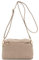 FashionPuzzle - Petit sac à bandoulière triple à fermeture éclair, taille unique