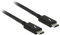 Delock câble Thunderbolt 3 USB-C prise mâle > USB-C